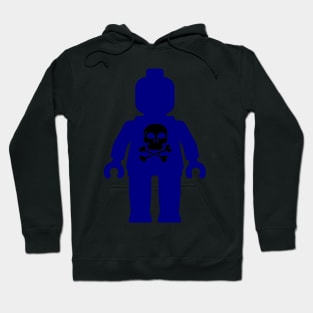 Minifig with Skull Design Hoodie